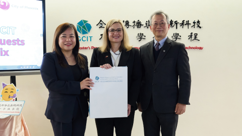 政大全創碩迎接美國鳳凰城市長訪團　開啟臺美高教合作新頁